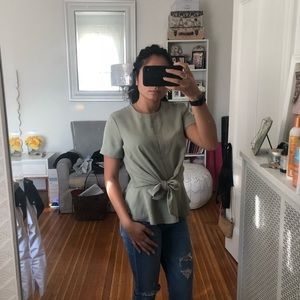 Sea-foam Green formal tie shirt